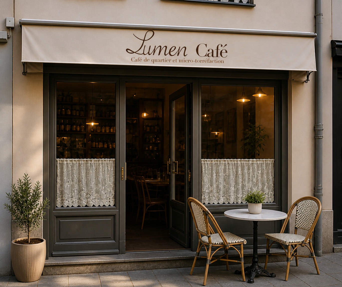 Projet Lumen Café